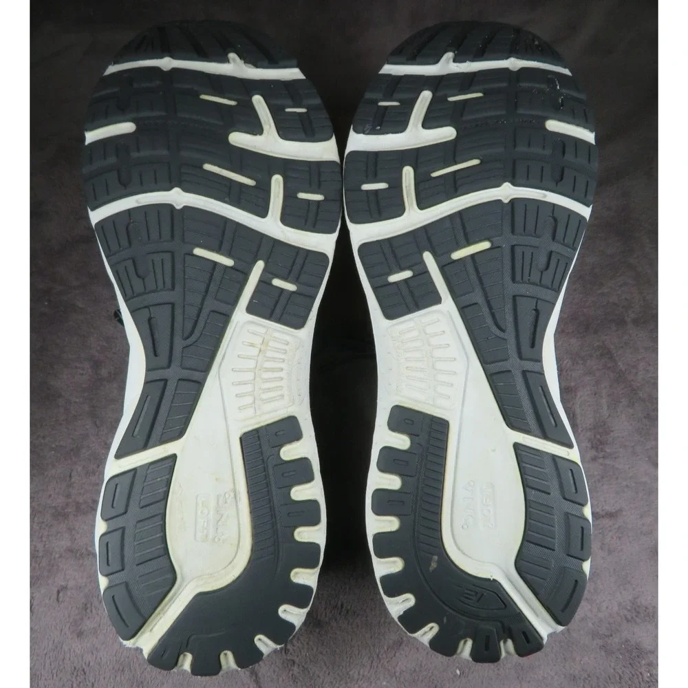 Brooks Adrenaline 21 Shoes Mens Size 12.5 Black Gray Running‎ Cushioned
